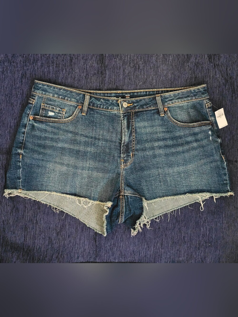 NWT Old Navy Dark Blue Denim Shorts Sz 20